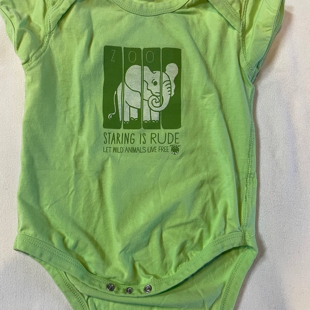 No Zoo Onesie for the animal rights/vegan crowd - Picture 2 of 4